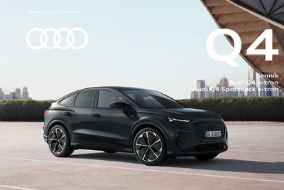 Katalóg Audi | Cenník Q4 e-tron, Q4 Sportback e-tron | 14. 11. 2023 - 14. 11. 2024