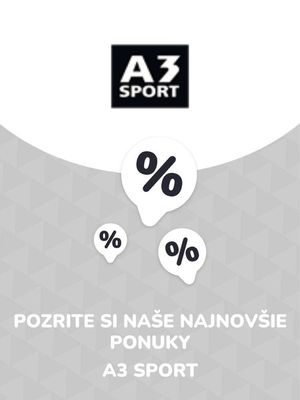Katalóg A3 Sport v Bratislava | Ponuky A3 Sport | 14. 11. 2023 - 14. 11. 2024