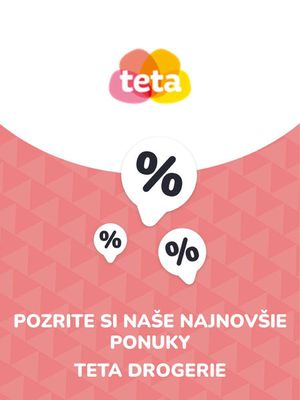 Ponuky Drogéria a Kozmetika v Trnava | Ponuky TETA Drogerie de TETA Drogerie | 15. 11. 2023 - 15. 11. 2024