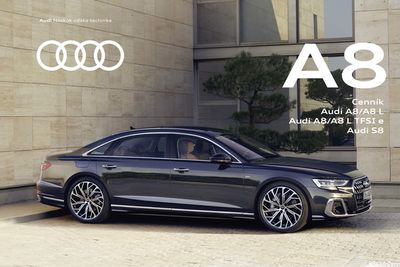 Katalóg Audi | Cenník A8 / A8 L / A8 TFSI e / A8 L TFSI e / S8 | 21. 11. 2023 - 21. 11. 2024