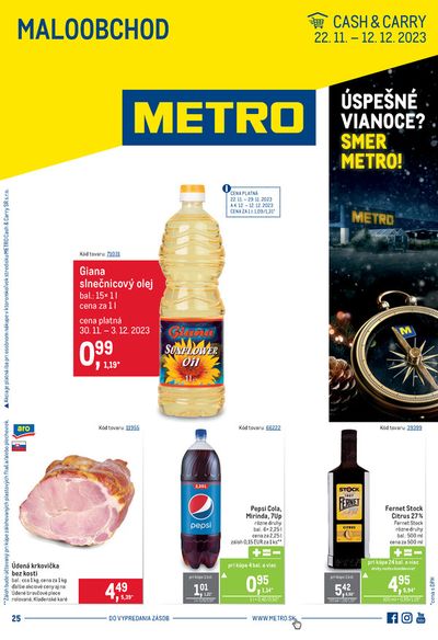 Katalóg METRO |  Metro 22. 11. – 12. 12. 2023 | 22. 11. 2023 - 12. 12. 2023