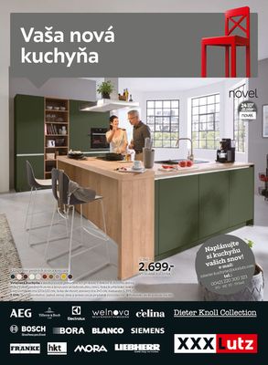 Katalóg XXXLutz v Sliač | XXXLutz Vaša nová kuchyňa | 10. 7. 2023 - 28. 2. 2024