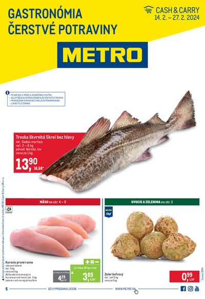 Katalóg METRO v Rajecké Teplice | Gastronómia | 15. 2. 2024 - 27. 2. 2024