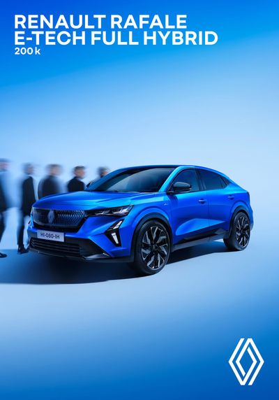 Ponuky Auto, Moto a Náhradné Diely | Renault Rafale E-Tech Hybrid de Renault | 15. 2. 2024 - 14. 2. 2025