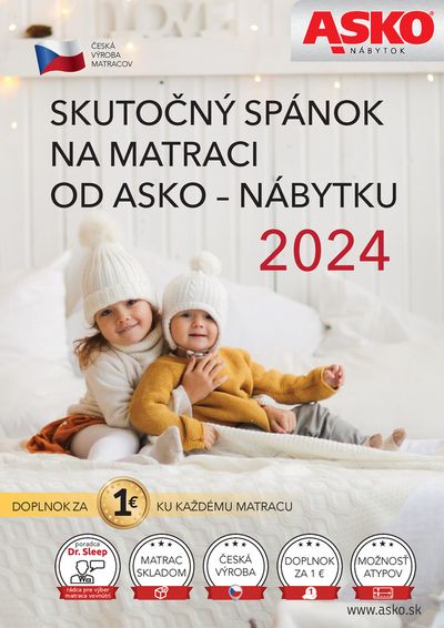Ponuky Dom a Záhrada v Kežmarok | NÁBYTOK Skutočný spánok na matraci de Asko Nabytok | 7. 3. 2024 - 31. 3. 2024