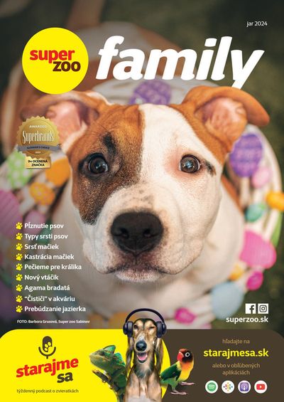 Ponuky Supermarkety | Super zoo family Jar 2024  de Super Zoo | 13. 3. 2024 - 31. 5. 2024