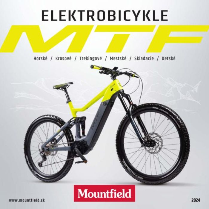 Katalóg Mountfield v Nové Zámky |  Katalóg elektrobicyklov | 29. 3. 2024 - 30. 4. 2024