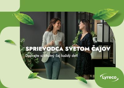 Ponuky Dom a Záhrada v Jelšava | Doprajte si chutný čaj každý deň  de Lyreco | 29. 3. 2024 - 30. 6. 2024