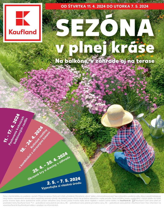 Katalóg Kaufland v Brezno | SEZÓNA v plnej kráse  | 11. 4. 2024 - 7. 5. 2024