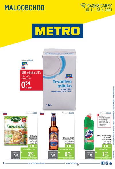Katalóg METRO v Košice | Maloobchod | 11. 4. 2024 - 23. 4. 2024