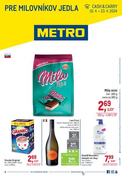 Katalóg METRO v Nitra | Pre milovníkov jedla | 11. 4. 2024 - 23. 4. 2024