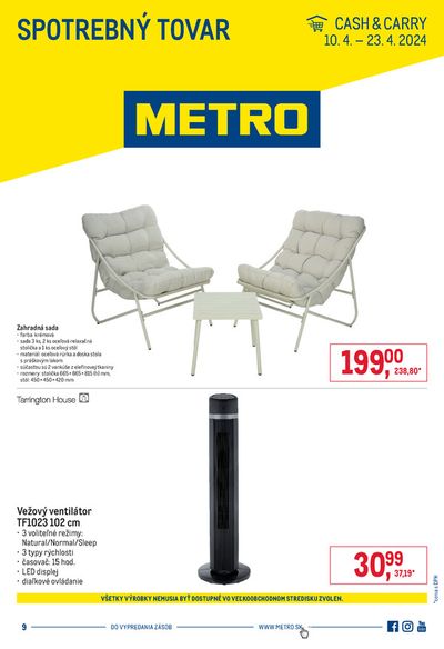Katalóg METRO v Banská Bystrica | Spotrebný tovar | 11. 4. 2024 - 23. 4. 2024