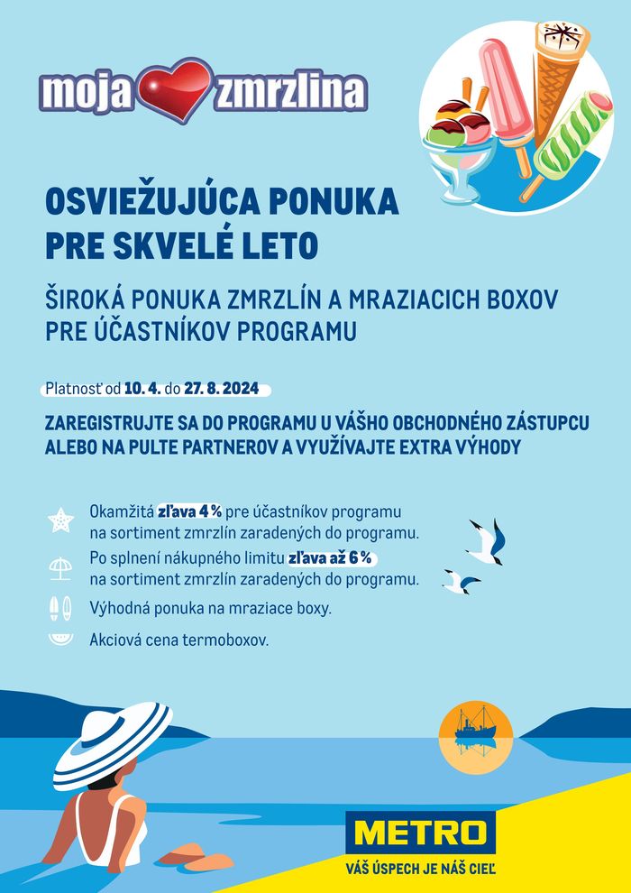 Katalóg METRO v Banská Bystrica | Moja zmrzlina | 11. 4. 2024 - 27. 8. 2024