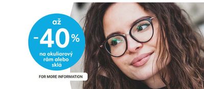 Ponuky Drogéria a Kozmetika v Leopoldov | - 40%  de Fokus Optika | 15. 4. 2024 - 24. 4. 2024