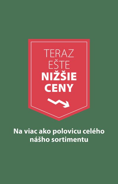 Ponuky Dom a Záhrada v Bánovce nad Bebravou | Na viac ako polovicu celého nášho sortimentu de JYSK | 17. 4. 2024 - 21. 4. 2024
