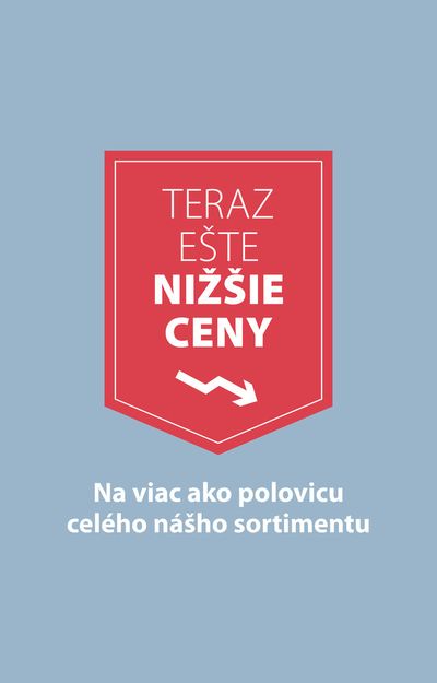 Ponuky Dom a Záhrada v Brezno | Na viac ako polovicu celého nášho sortimentu de JYSK | 22. 4. 2024 - 28. 4. 2024