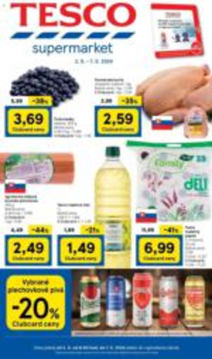 Katalóg Tesco v Púchov | Tesco katalóg supermarket  | 3. 5. 2024 - 7. 5. 2024