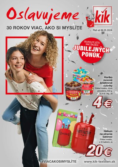 Ponuky Odevy, Obuv a Doplnky v Trenčín | Naša brožúra - KiK de KiK | 6. 5. 2024 - 31. 5. 2024