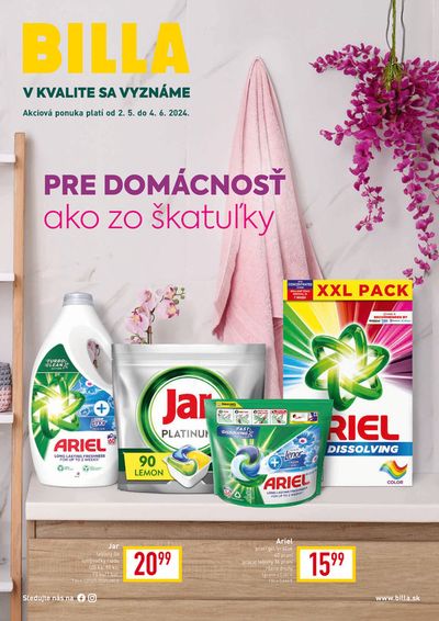 Ponuky Supermarkety v Trnava | Akciová ponuka platí od 2. 5. do 4. 6. 2024 de Billa | 7. 5. 2024 - 4. 6. 2024