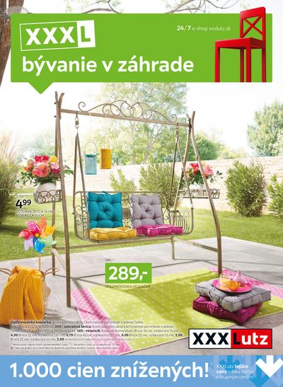 Ponuky Dom a Záhrada v Bratislava | Pre príjemné vonkajšie posedenie  de XXXLutz | 8. 5. 2024 - 5. 6. 2024