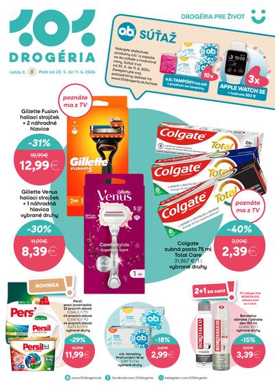 Ponuky Drogéria a Kozmetika v Turany | 101 Drogerie leták platí od 22. 5. do 11. 6. 2024 de 101 Drogerie | 22. 5. 2024 - 11. 6. 2024