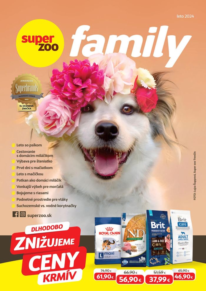 Katalóg Super Zoo v Žilina | Nový magazín | 3. 6. 2024 - 31. 8. 2024