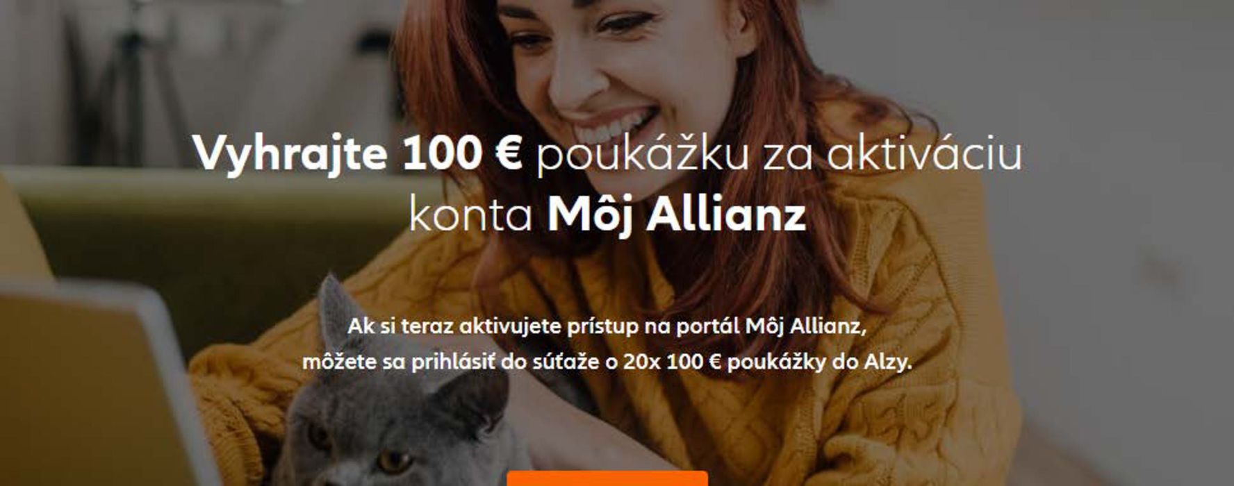 Katalóg Allianz | Vyhrajte 100 € poukážku za aktiváciu konta Môj Allianz | 24. 6. 2024 - 28. 7. 2024