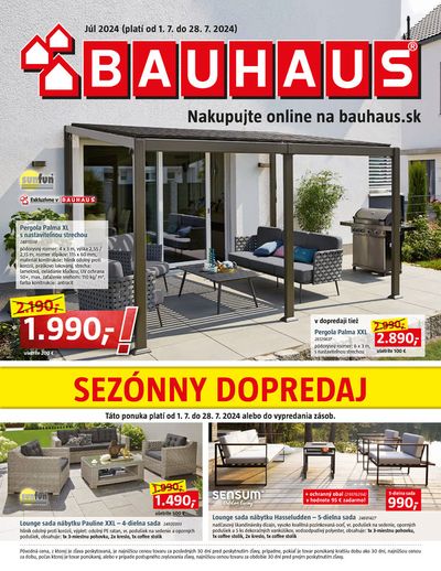 Katalóg BAUHAUS v Bratislava | Nakupujte online na bauhaus | 3. 7. 2024 - 28. 7. 2024