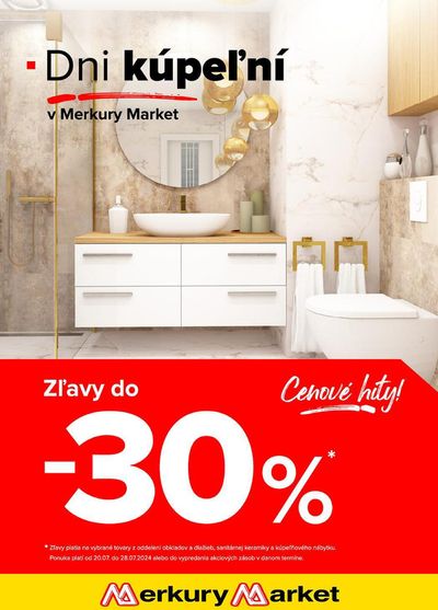 Ponuky Dom a Záhrada v Prešov | Leták Merkury Market de Merkury Market | 22. 7. 2024 - 28. 7. 2024