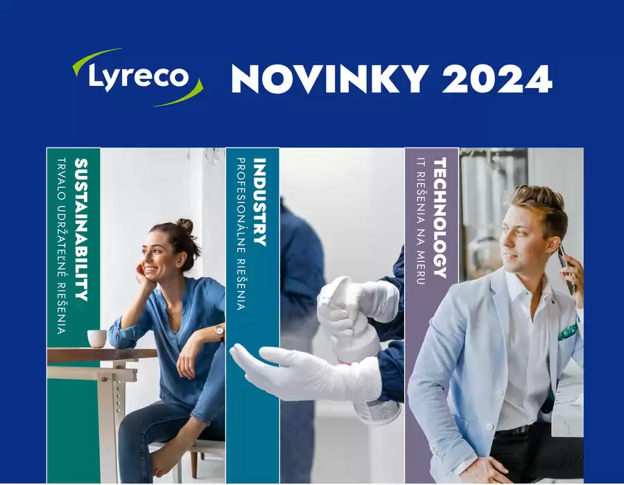 Katalóg Lyreco | NOVINKY 2024 | 26. 7. 2024 - 31. 12. 2024