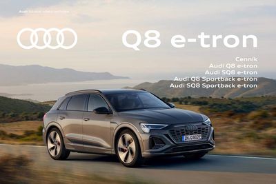 Katalóg Audi | Cenník Q8 e-tron, Q8 Sportback e-tron | 7. 8. 2023 - 7. 8. 2024