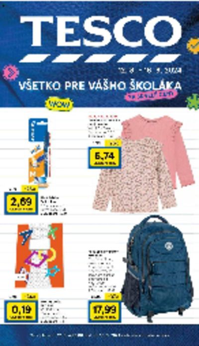 Ponuky Supermarkety v Šamorín | Tesco katalóg de Tesco | 12. 8. 2024 - 16. 9. 2024