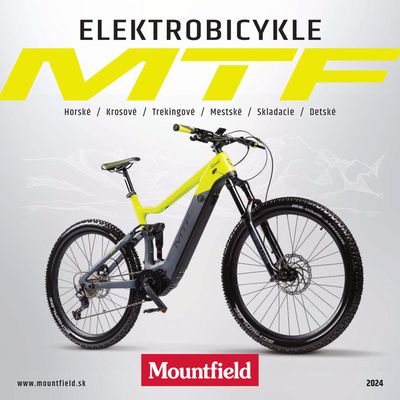 Ponuky Dom a Záhrada v Nová Baňa | Katalóg elektrobicyklov de Mountfield | 6. 9. 2024 - 20. 9. 2024