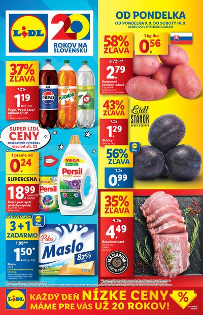 Katalóg Lidl v Liptovský Mikuláš | Platný od 09. 09. 2024 | 9. 9. 2024 - 15. 9. 2024