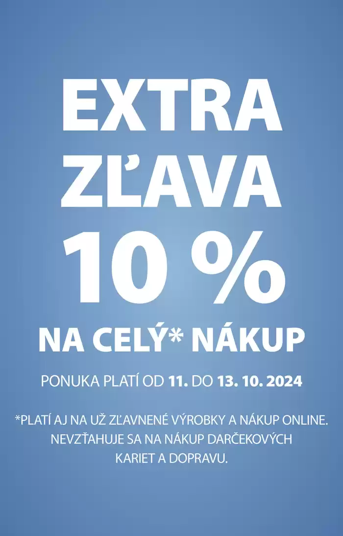 Katalóg JYSK v Veľký Krtíš | Aktuálny leták | 9. 10. 2024 - 23. 10. 2024