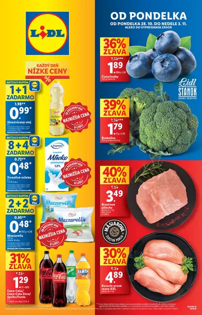 Katalóg Lidl v Nové Zámky | Platný od pondelka 28. 10. 2024 | 28. 10. 2024 - 3. 11. 2024