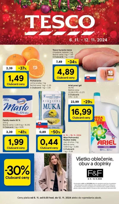 Katalóg Tesco v Gabčíkovo | Zľavy a akcie | 6. 11. 2024 - 12. 11. 2024