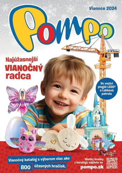 Ponuky Hračky a Voľný Čas | Vianoce 2024 de Pompo | 6. 11. 2024 - 31. 12. 2024