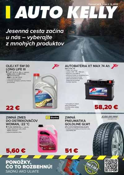 Ponuky Auto, Moto a Náhradné Diely v Nitra | Auto Kelly katalóg de Auto Kelly | 14. 11. 2024 - 28. 11. 2024