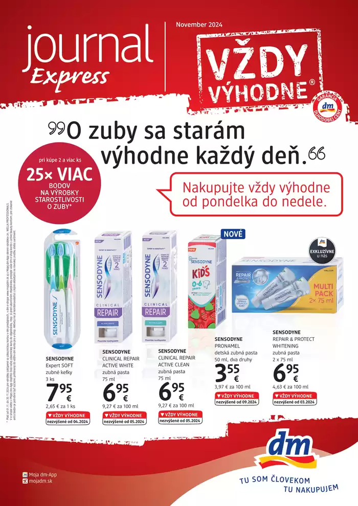 Katalóg Dm Drogerie | Journal a active beauty | 16. 11. 2024 - 30. 11. 2024