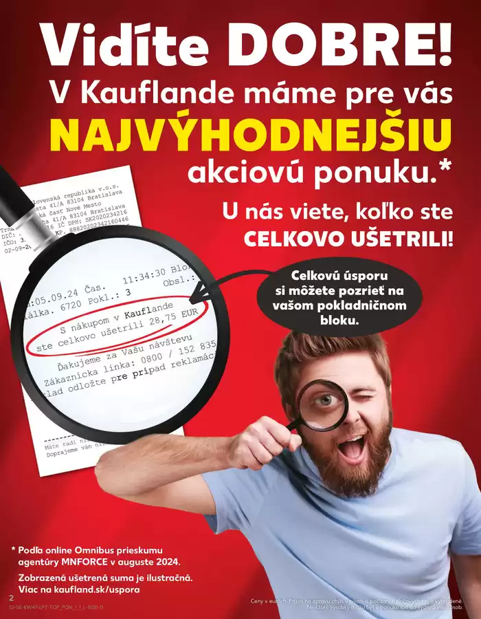 Katalóg Kaufland v Bratislava | Najlepšie ponuky pre lovcov výhodných ponúk | 21. 11. 2024 - 27. 11. 2024