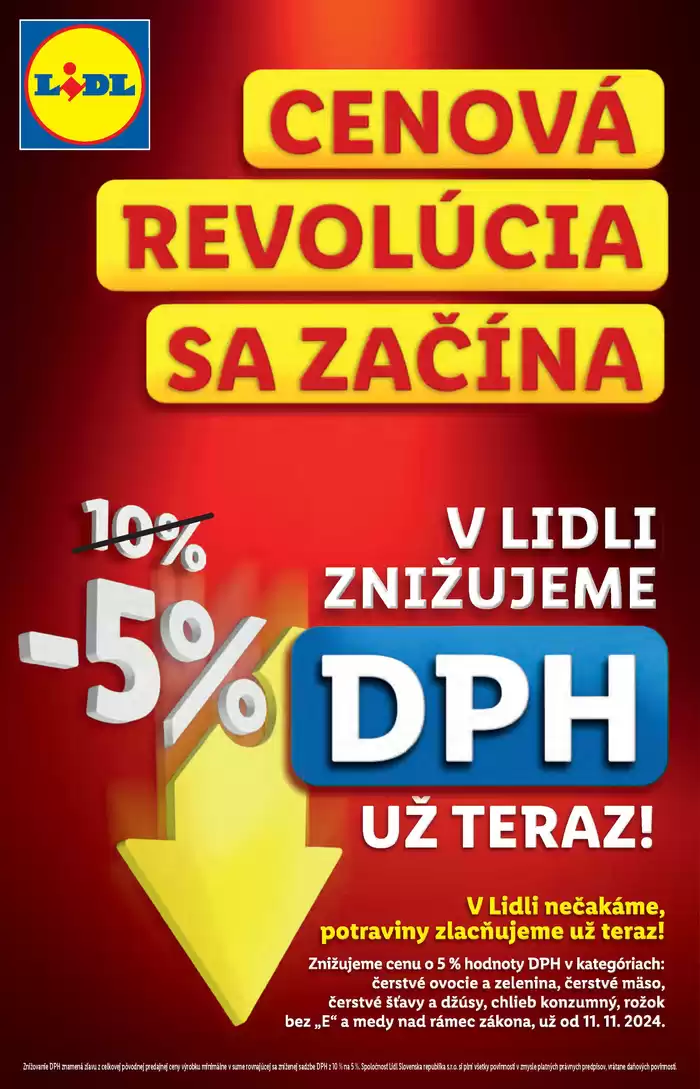 Katalóg Lidl v Šaľa | Platný od pondelka 18. 11. 2024 | 18. 11. 2024 - 24. 11. 2024