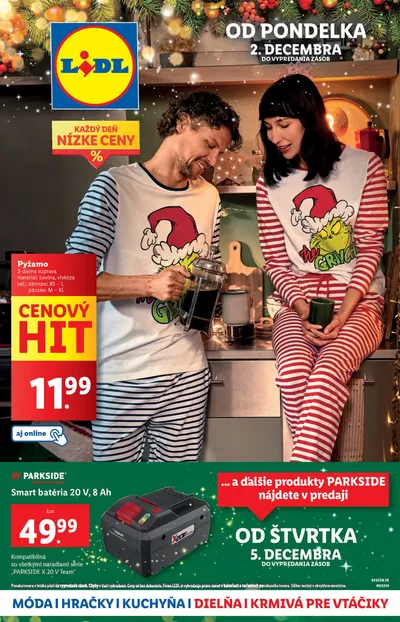 Katalóg Lidl v Piešťany | Atraktívne špeciálne ponuky pre všetkých | 2. 12. 2024 - 8. 12. 2024