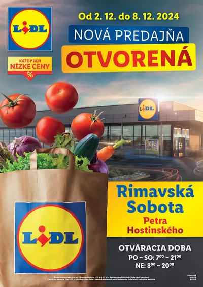 Katalóg Lidl v Piešťany | Ponuka platná od 02. 12. 2024 | 2. 12. 2024 - 8. 12. 2024