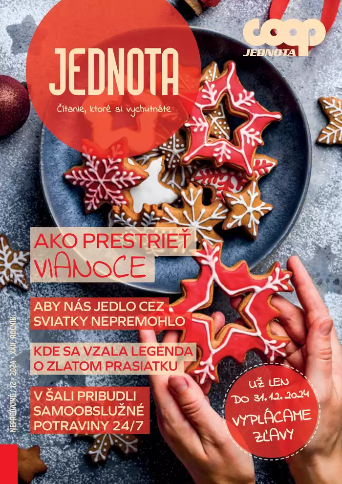 Katalóg COOP Jednota v Košice | Aktuálne ponuky a akcie | 30. 11. 2024 - 14. 12. 2024