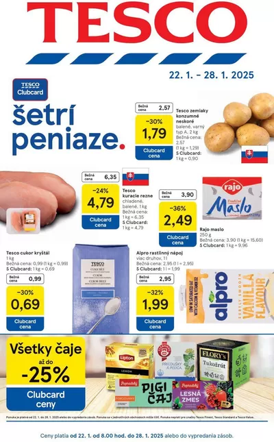 Katalóg Tesco v Hlohovec | Exkluzívne ponuky a výhodné ponuky | 22. 1. 2025 - 28. 1. 2025