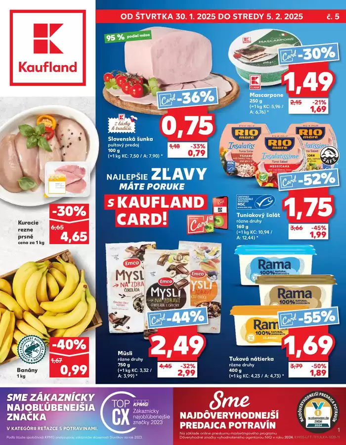 Katalóg Kaufland v Prešov | Exkluzívne výhodné ponuky | 30. 1. 2025 - 5. 2. 2025