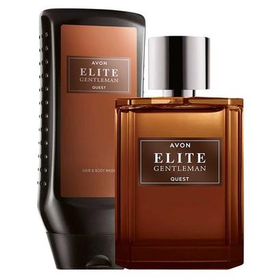 Set vône a sprchovacieho gélu Elite Gentleman Quest v akcii za 16,5€ v Avon