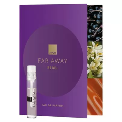 Far Away Rebel EDP - leták so vzorkou v akcii za 0,4€ v Avon