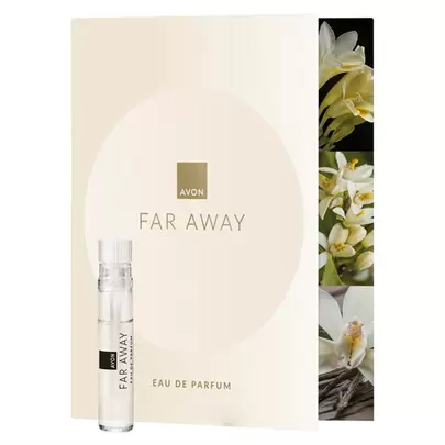 Far Away EDP - leták so vzorkou v akcii za 0,4€ v Avon